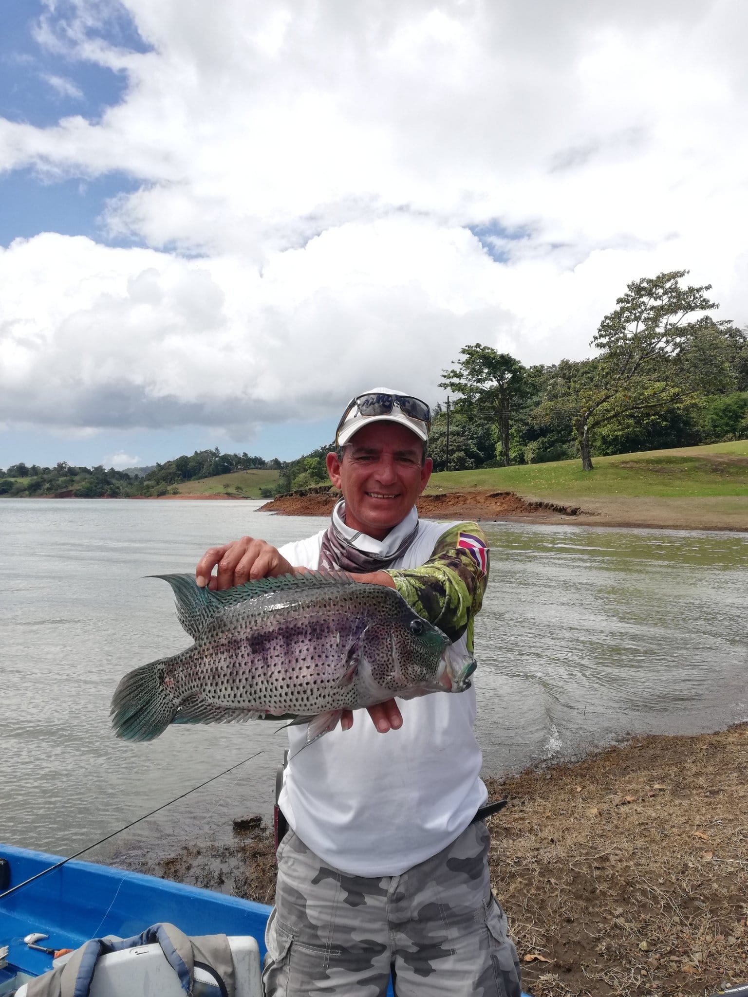 Fishing at Lake Arenal Costa Rica